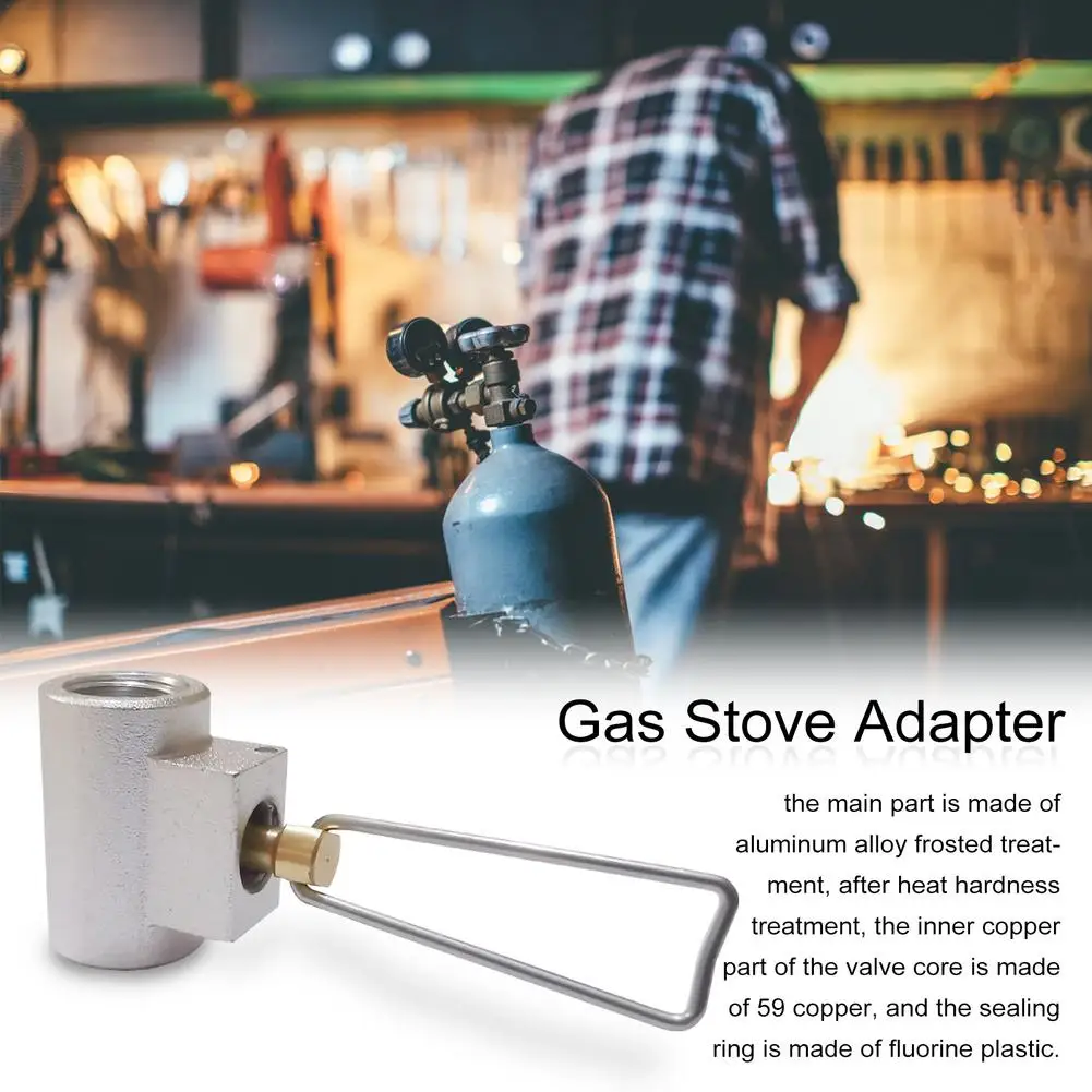 Gas Tank Conversion Head Durable Practical Adapter Accessory Inner Core No Leakage Easy To Carry Safe And Durable