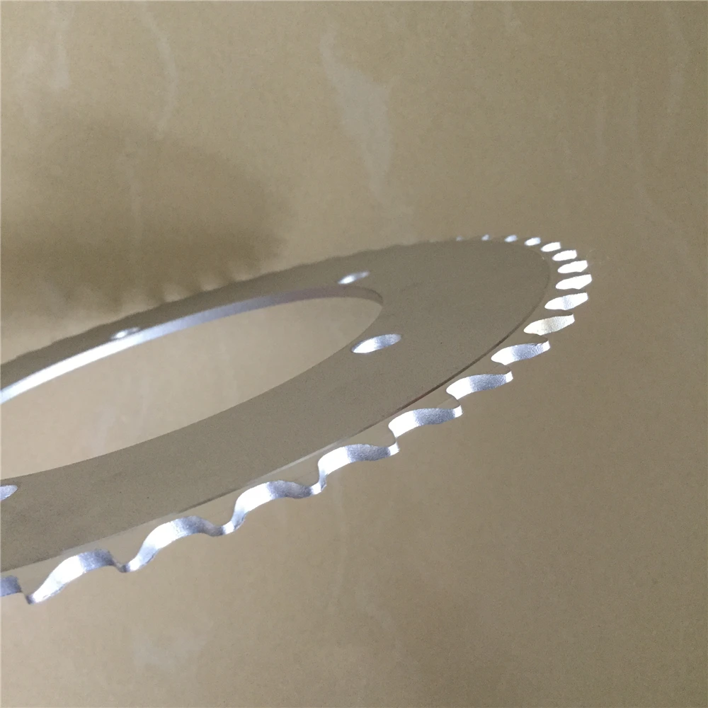 Track Bike Chainwheel Fixed Gear Bicycle Chain Ring 130 MM BCD 44T 46T 48T 50T 52T 53T Fixie Single Speed Chainring Silvery