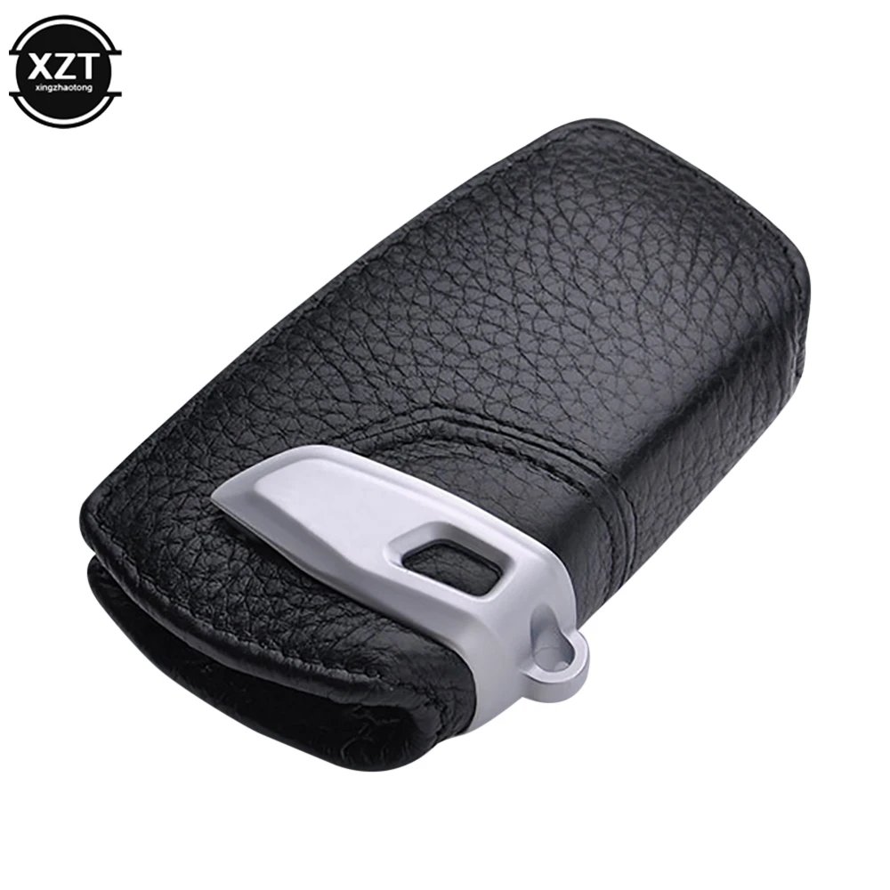 Genuine Leather Car Key Quality Metal Fitting Nice Stitch Cover Case Holder for BMW GT7 NEW 5 Series X3 116I 118I Multicolors