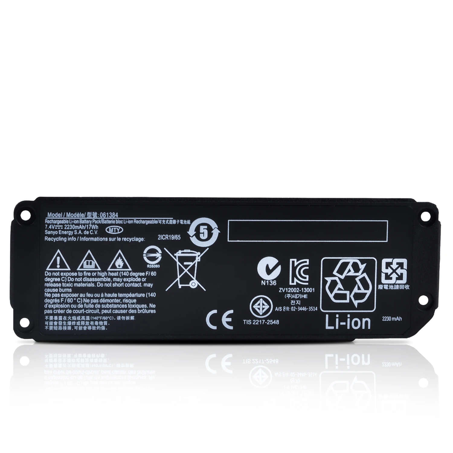 2230mAh 061384 061385 061386 063287 Battery for BOSE SoundLink Mini I Bluetooth Speaker