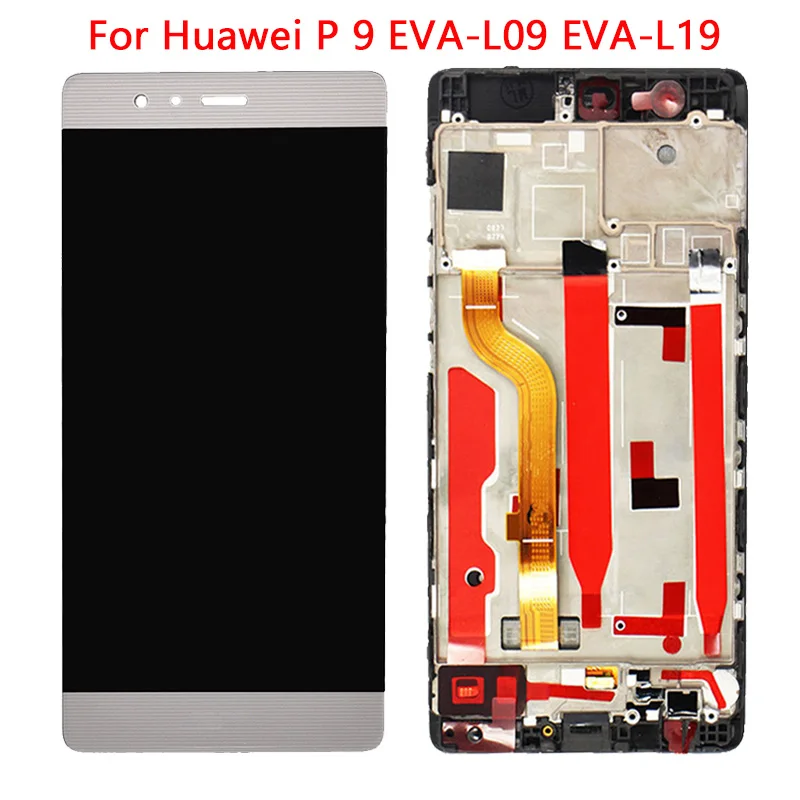 

5.9 Inch Display For HuaWei P9 LCD Display With Frame For HuaWei P9 Touch LCD Screen EVA-L09 EVN-L19 Digitizer Assembly