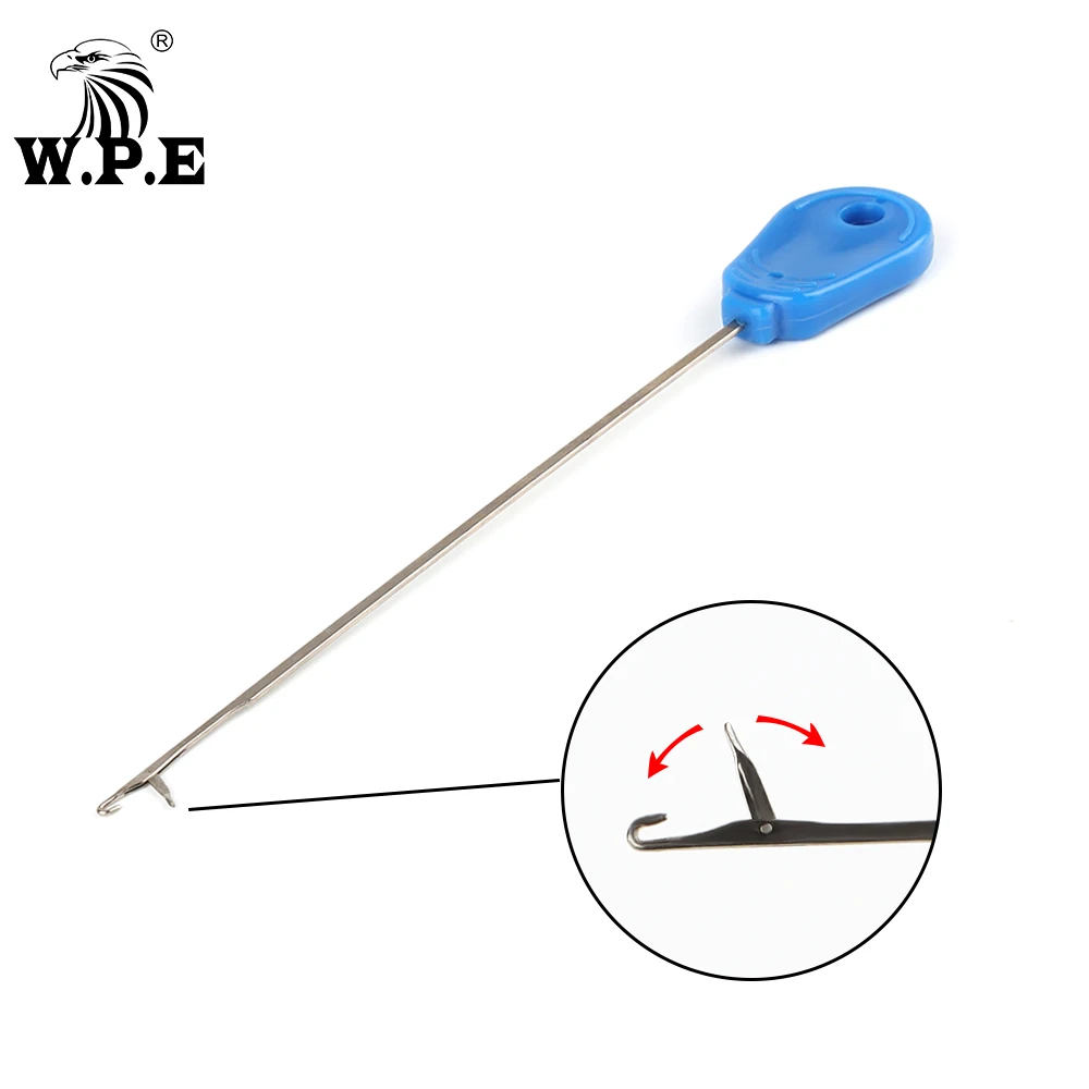 W.P.E Fishing Tool Accessories 4 Pcs/1Set Boilie Needle Set Kit Tool Stainless Baiting Drill Stringer Needle Carp Fishing goods