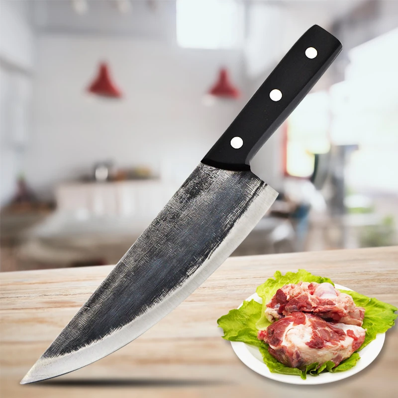 

Butcher Knife Handmade Forged Kitchen Knife for Meat Fish Fruit Vegetables Chef Knife Stainless Steel Boning Knife Cleaver Knife