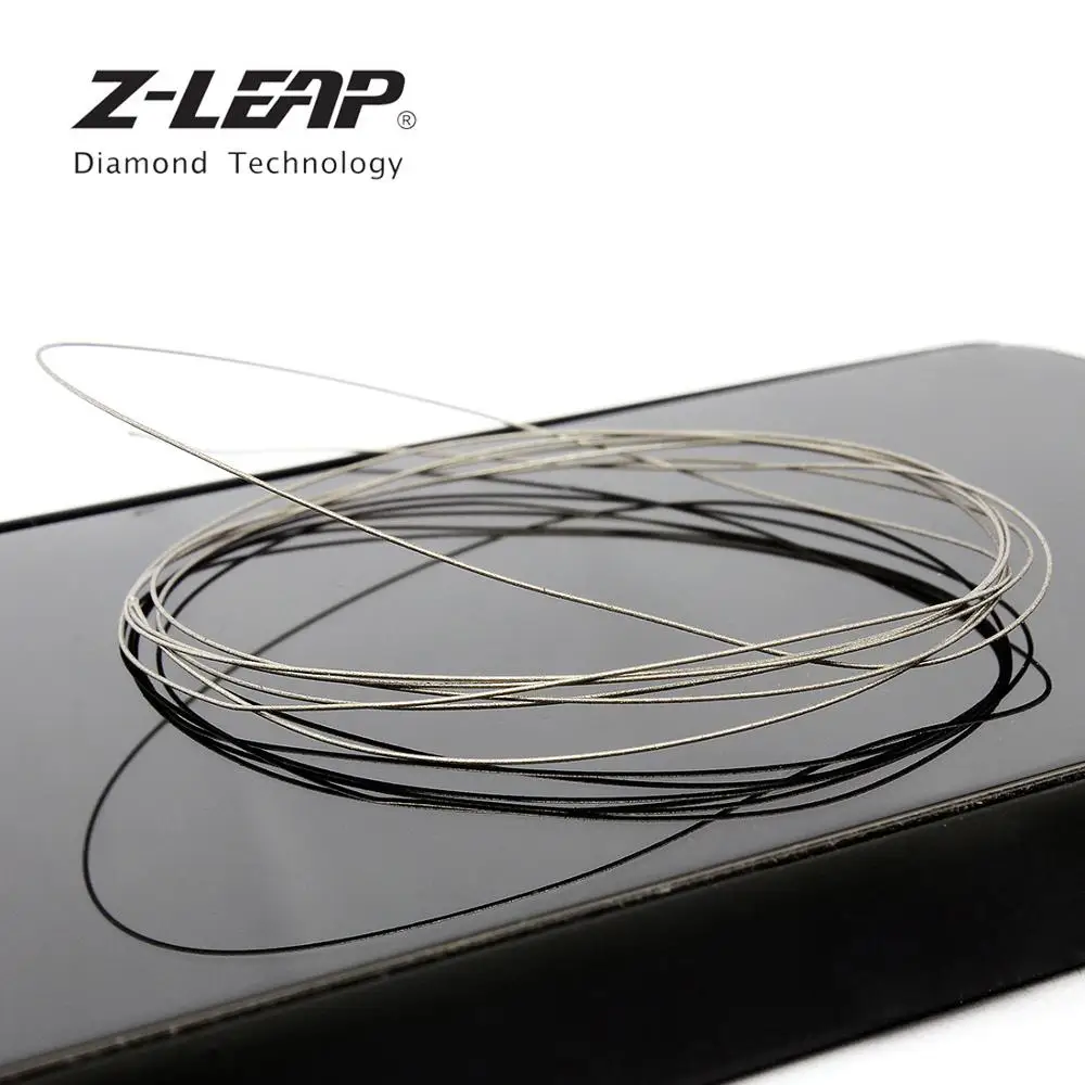 Z-LEAP 0.3/0.5 DIY Đối Phó Thấy Chiều Dài 3M Kim Cương Dây Thấy Gỗ Trang Sức Đá Kim Loại Mạ Điện Ngòi Thường Thấy kim Cương Cắt Dây