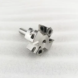 LIVTER 12mm 12.7mm 1/2'' shank Woodworking Machine Milling Tools with Carbide Inserts Spoilboard Surfacing CNC Router Bits