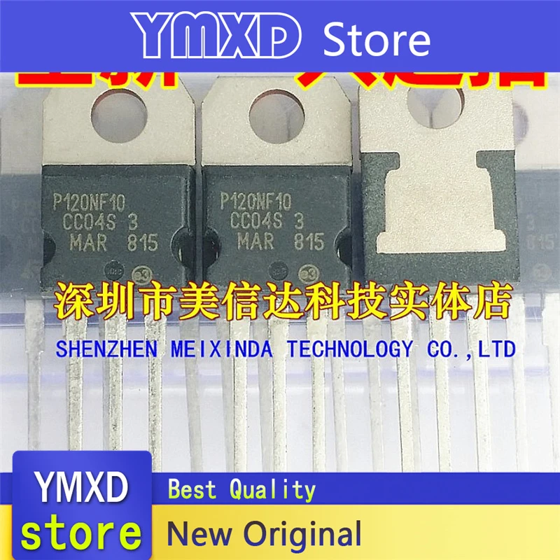 10pcs/lot New Original P120NF10 STP120NF10 120A100V Field Effect Tube In Stock