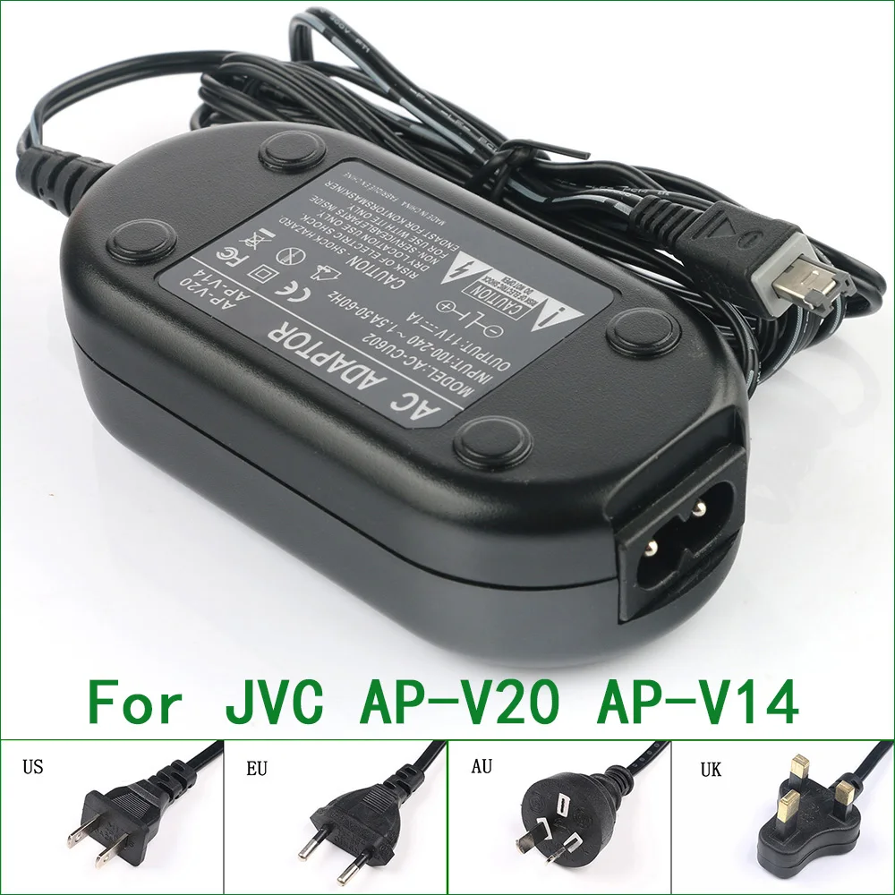 AC Power Adapter / Charger For JVC GZ-MG135 GZ-MG150 GZ-MG255 GZ-MG330 GZ-MG555 GZ-MG575 GZ-MG630 GZ-MG730 GZ-X900