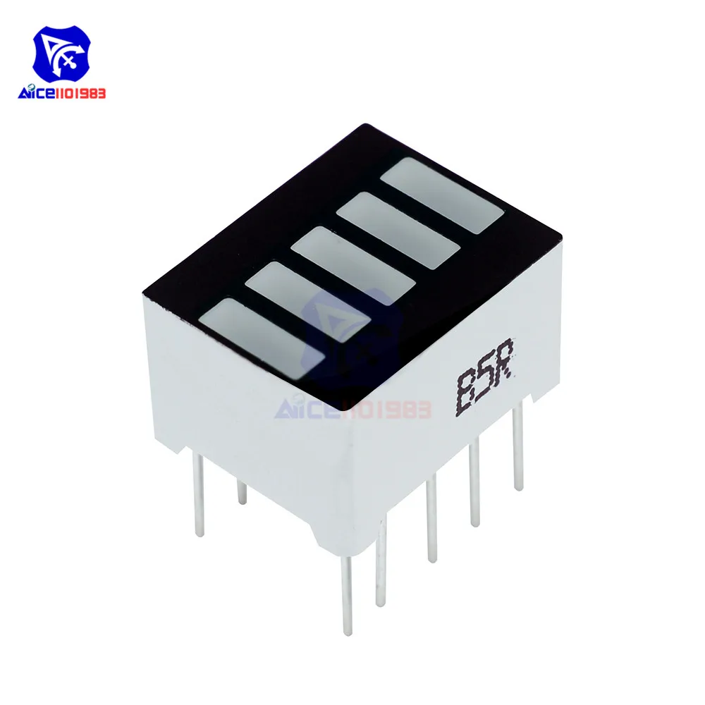 Рисунок 6 - 5-сегментный светодиодный индикатор