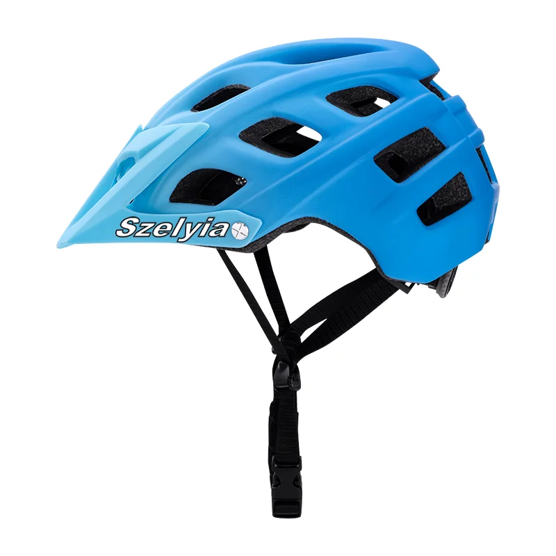 Casco de bicicleta de montaña para adultos, equipo moldeado integrado, capacete