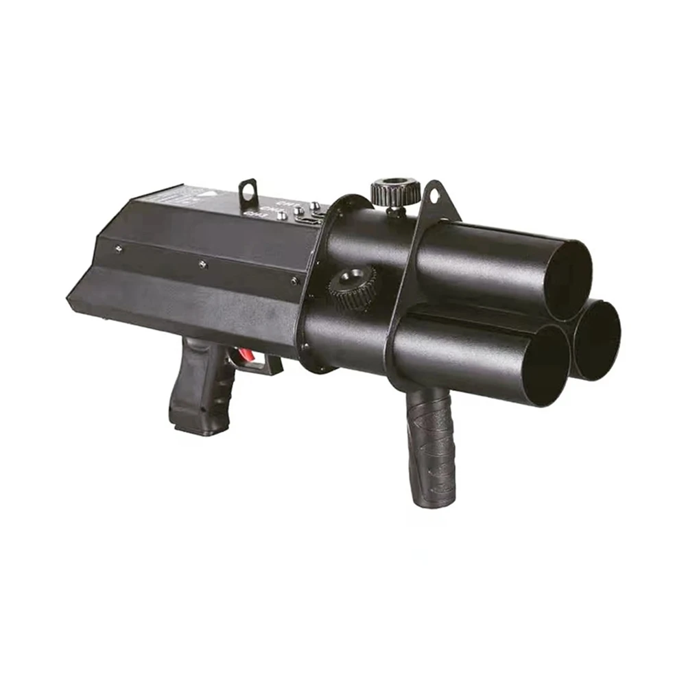 Elektronik Selam Topu 1 ve 3 Kafa Renkli Selam Tabancası Pil Elektrik Konfeti Topu Havai Fişek DJ Disko Düğün Için