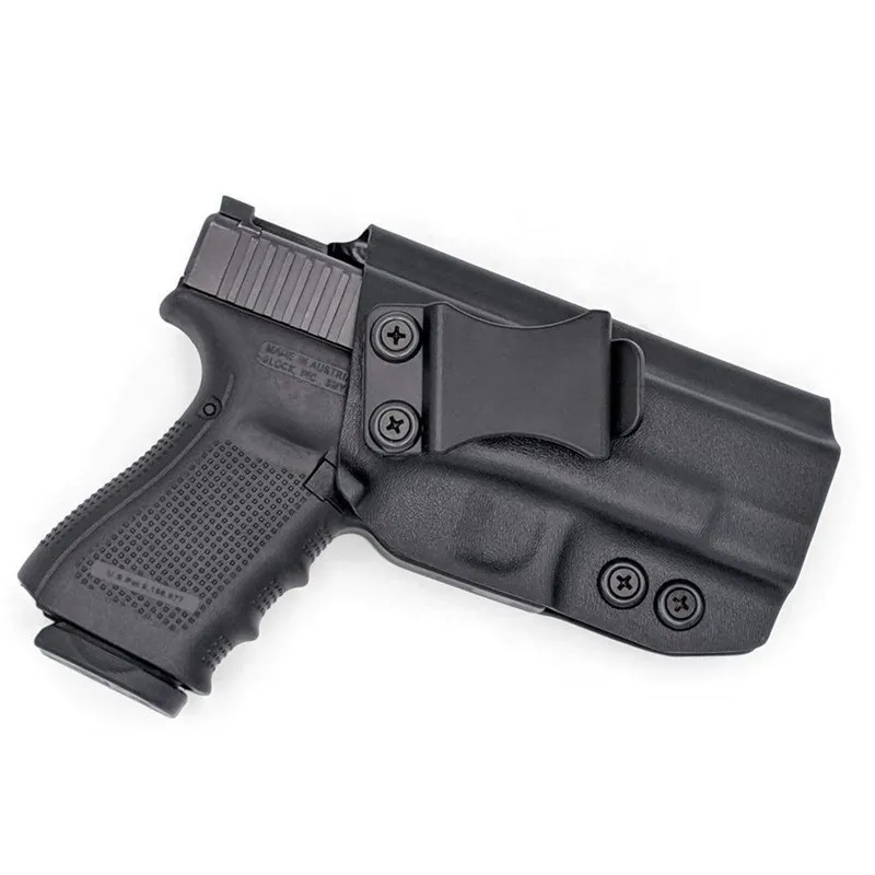 

Поясная кобура Kydex для Glock 17 22 31 поколения Gen 4 Gen 5 9 мм IWB, скрытый чехол с зажимом для ремня 1,5 дюйма