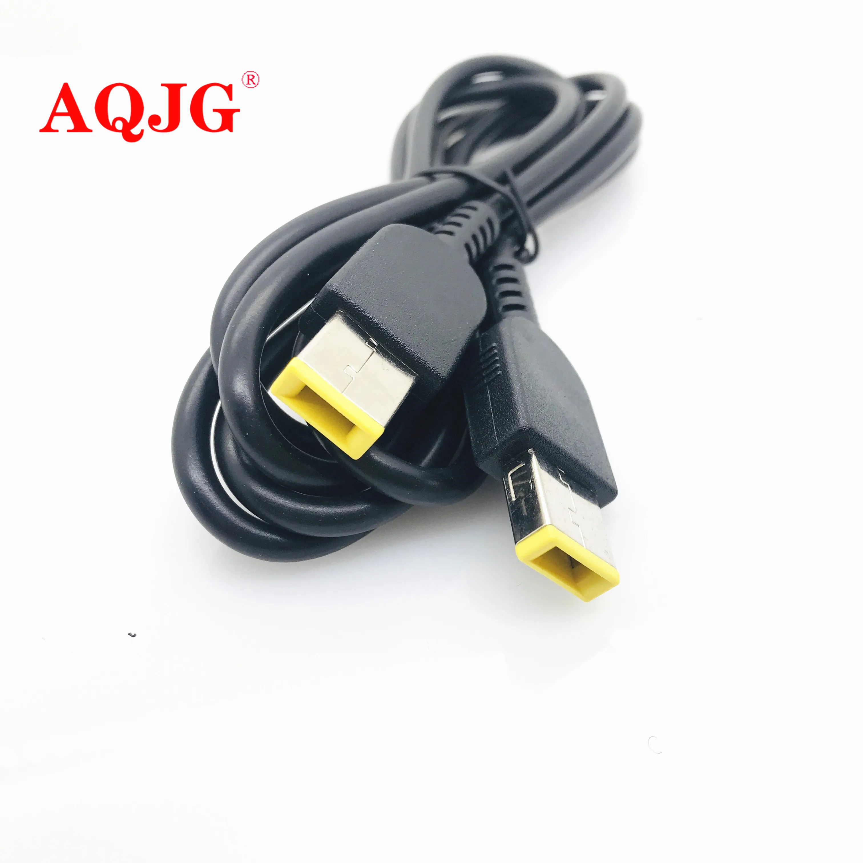 Square Male  to Square Male Plug Dc Power Adapter Converter Laptop Charger Connector for Lenovo T450 T450s T460 T470 T470s