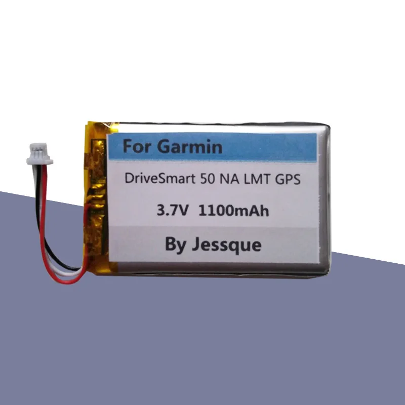 Original Standard 1100 mAh Batterie Für Garmin Drivesmart 50 GPS Akkumulator Batterie Batterij AKKU
