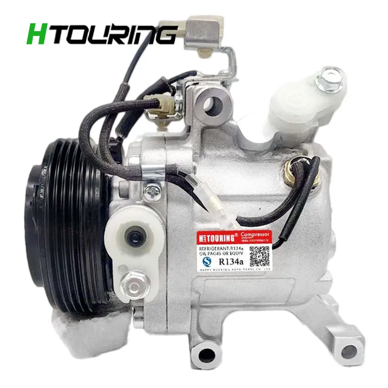 

SV07C Auto A/C Compressor for Toyota Passo Daihatsu Terios 447260-5613 4472605613 4PK Air-conditioning Installation