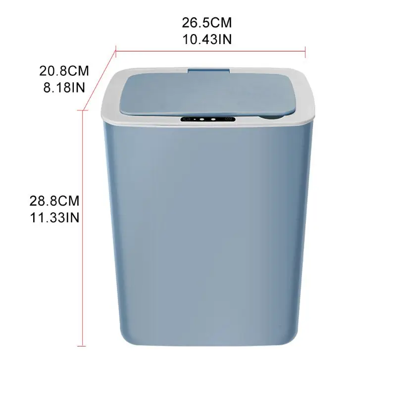 Intelligent Automatic Induction Electric Rubbish Trash Can Smart Battery Type Wa M2EE