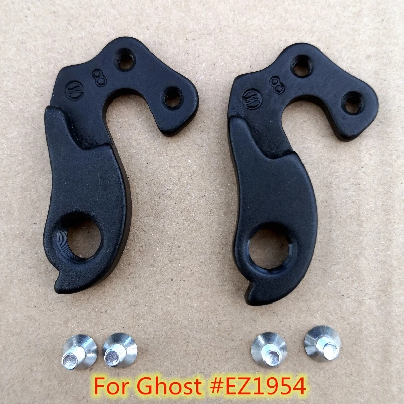 2pc Bicycle derailleur hanger For ghost #EZ1954 ANDASOL CROSS ghost HYBRIDE KATO Lector SQUARE CROSS E-HYBRIDE Comp mech dropout