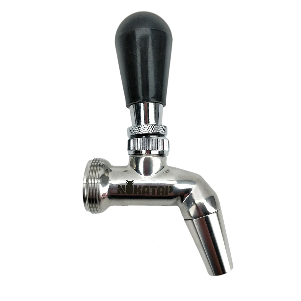 Kegland NUKATAP  STAINLESS STEEL draft beer tap  homebrew brewing faucet   (free  plastic handle included)