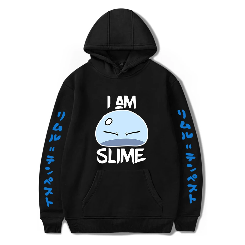 

That Time I Got Reincarnated as a Slime Hoodies Women Men Long Sleeve Hooded Sweatshirts Anime Fashion Streetwear Clothes