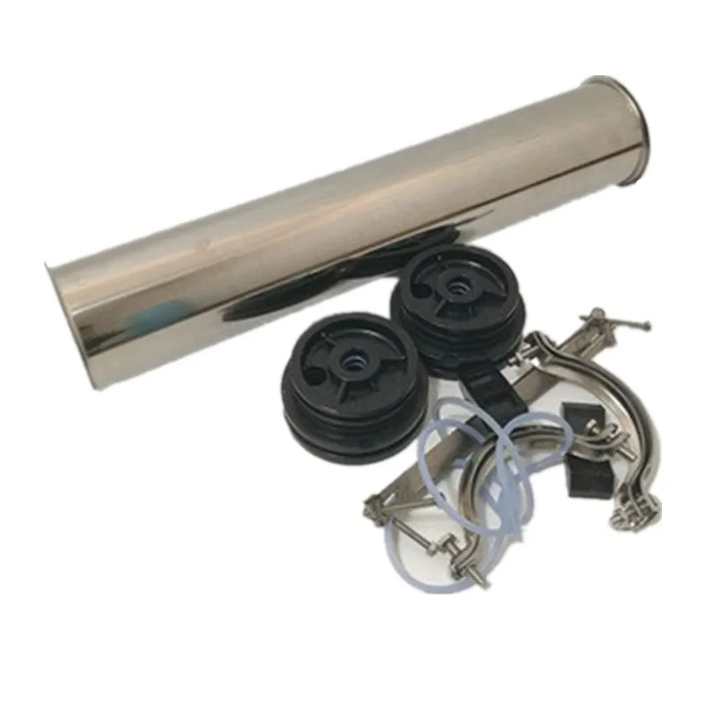 304 stainless steel filter housing for 800g GDP 4021 ro membrane reverse osmosis cartridge Water filter parts