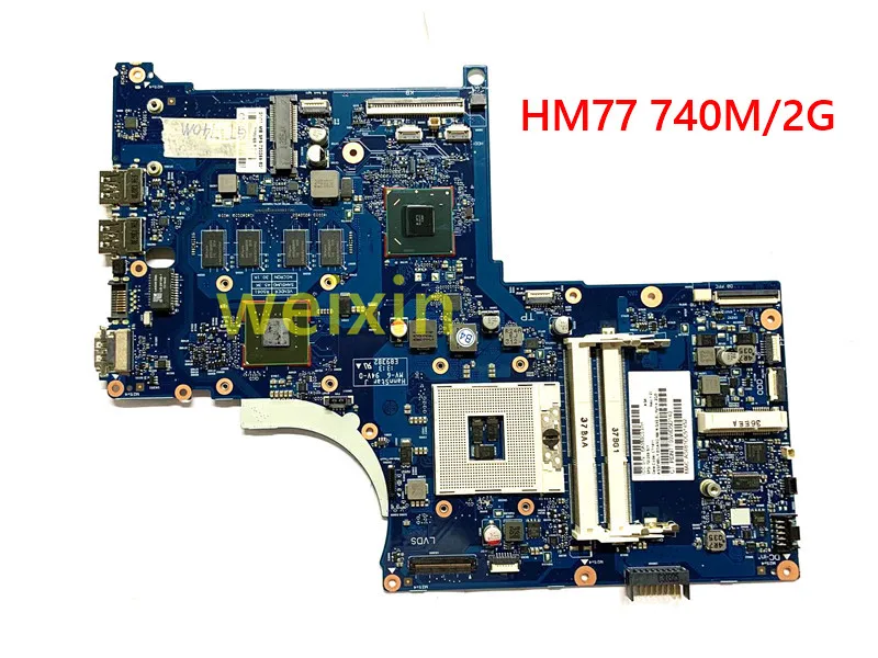 

For HP ENVY 17-J034CA 17-J Laptop Motherboard 720269-501 720269-601 720269-001 HM77 740M/2G 100%