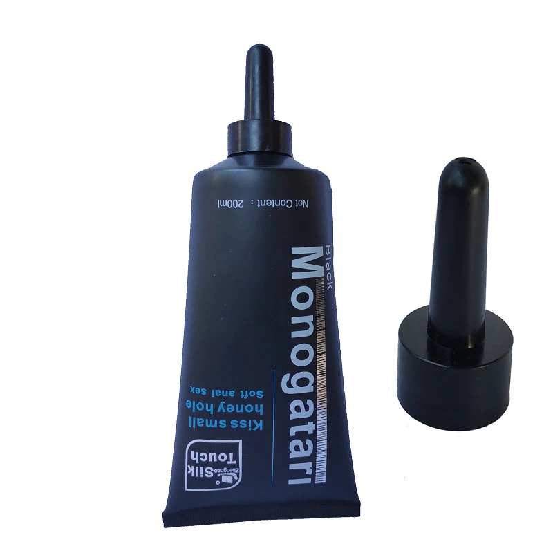 Gel Vaginal lubricante Anal Original para mujeres y hombres, crema sexual a base de agua, aceite para pene, masaje íntimo, negro, Monogatari