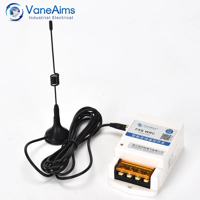 VaneAims Wireless Remote Control FXB-WRC Remote Control Switch 220V/380V For Lighting/water pump/motor