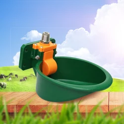 Automatic Plastic Pig and Sheep Drinking Bowl Touch-type Poultry Farm Feeding Sow Animal Thickened Water Bowl Durable Drinker