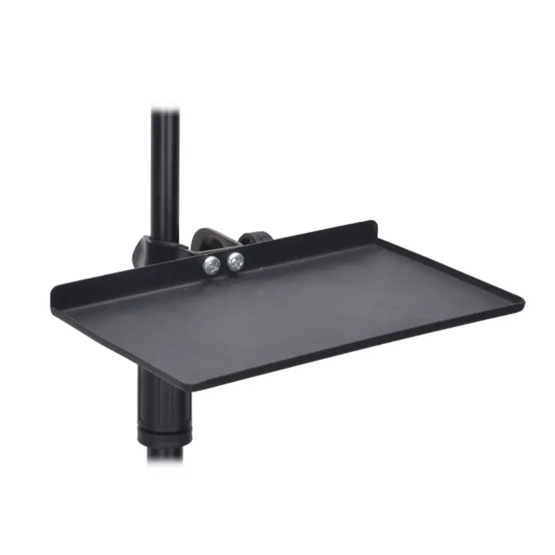 200x130MM Sound Card Tray Live Broadcast Microphone Rack Stand Phone Clip Holder