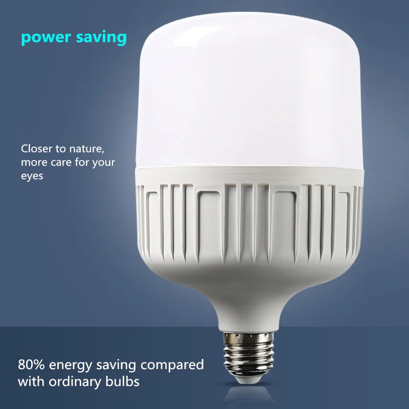 Super bright Energy-saving bulb LED lamp E27 B22 LED lamp AC220V 50W 40W 30W 20W 15W 10W 5W lamp bulb