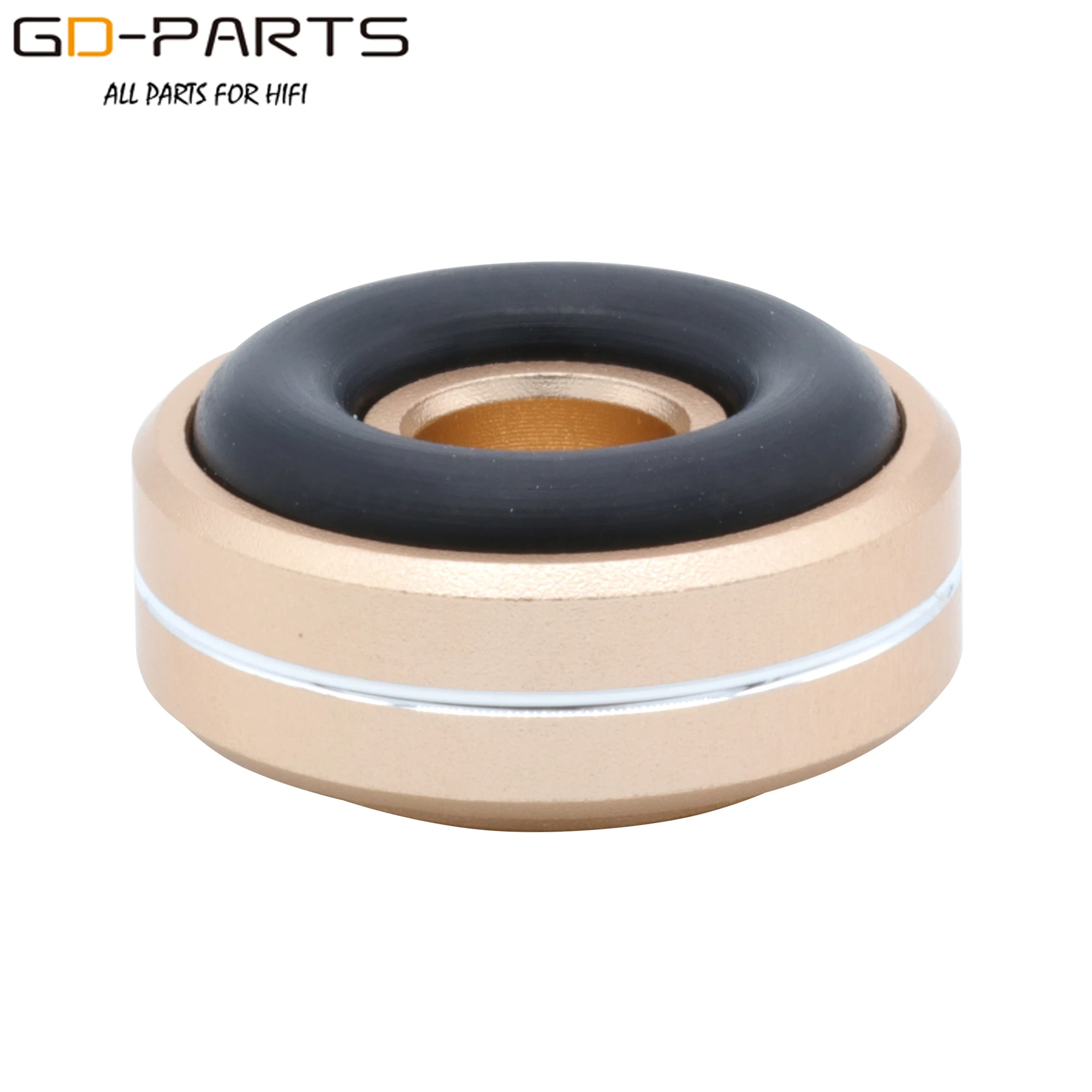 Mini sólido alumínio completo isolamento Stand Pad, pés perna, amortecedor para alto-falante HiFi Audio, AMP, PC, DAC, instrumento de rádio, máquina, 20*8mm