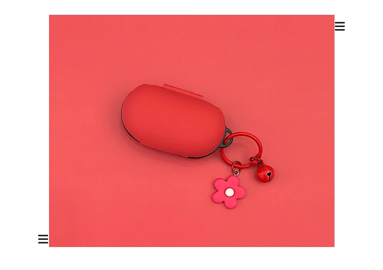 غطاء فاخر لهاتف Samsung Galaxy Buds Plus 2020 ، جراب حماية ، ملحقات سماعة رأس ، ديكور زهور