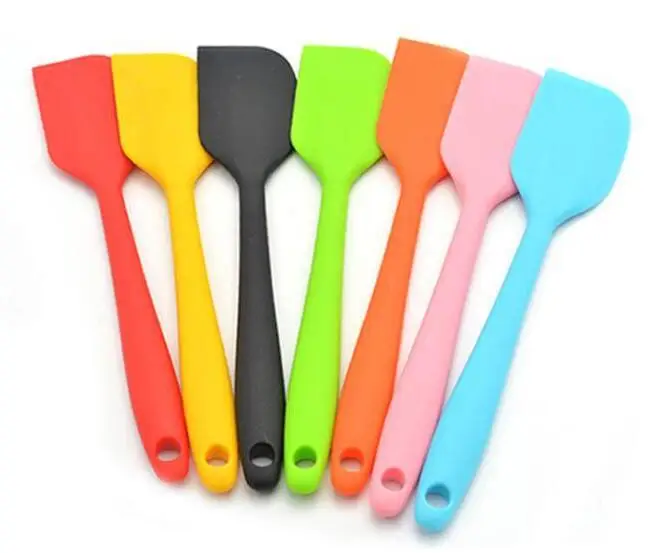 

Kitchen Silicone Cream Butter Cake Spatula Mixing Batter Scraper Brush Butter Mixer Cake Brushes Baking Tool