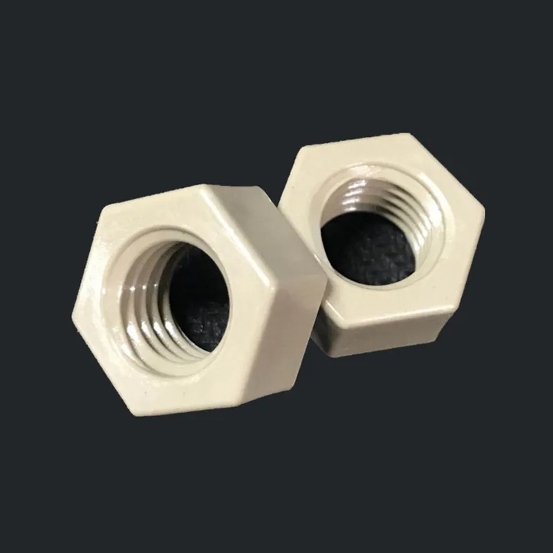 

10PCS M3 M4 M5 M6 M8 M10 M12 M16 PEEK Polyetheretherketone Hexagon Nuts High Temperature Resistance High Strength Preservative