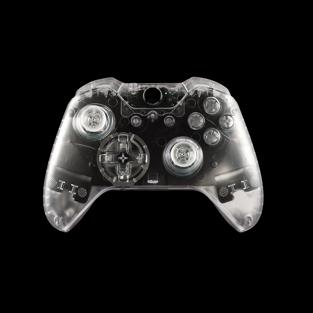 Escudo plástico transparente para xbox um controlador de jogo reparação substituição