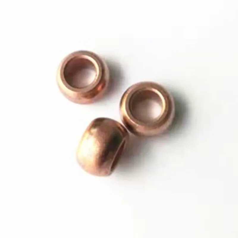 10pcs Ball Bearing Inner Diameter 6mm Ball Diameter 11mm Height 7mm Iron Copper Base Powder Metallurgic Copper Sleeve gear