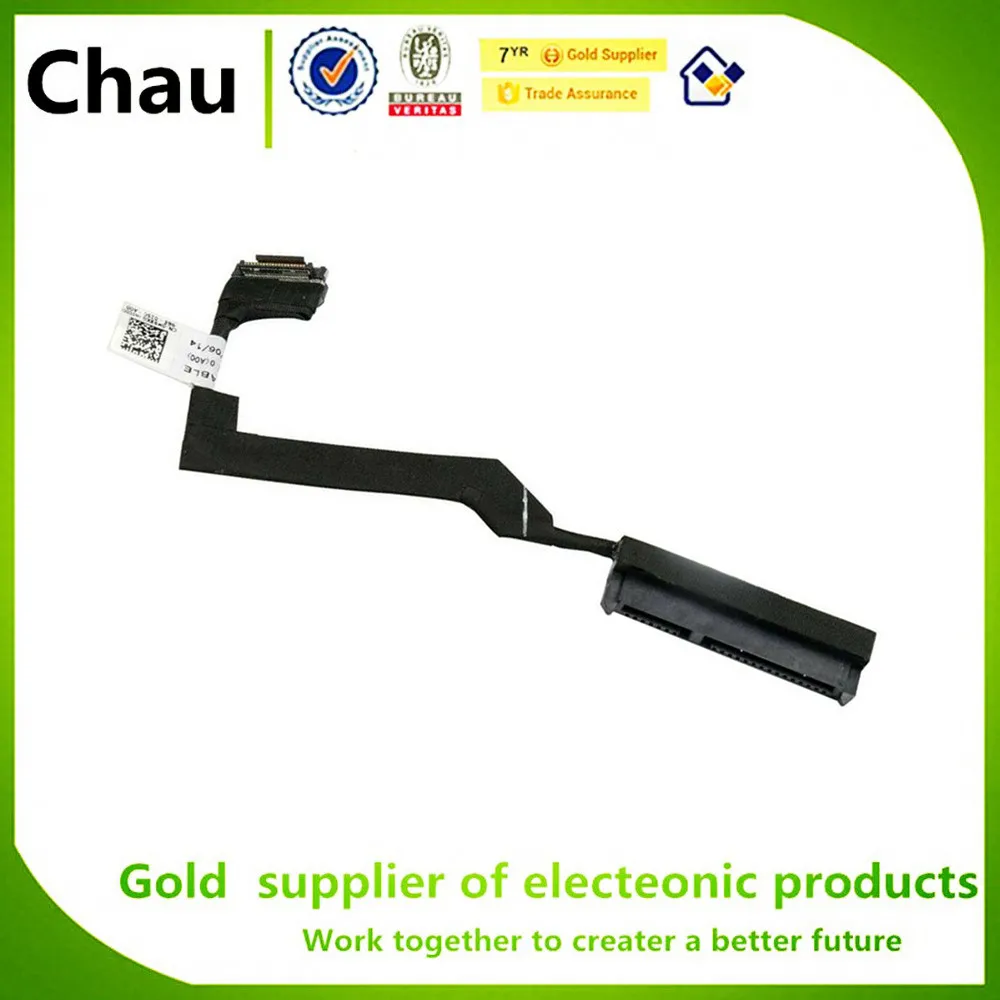 Chau New For Dell Latitude 5400 5401 5410 5411 Laptop Hard Drive Bracket Caddy SSD HDD Drive Cable M9XKG 0M9XKG 767H3 0767H3