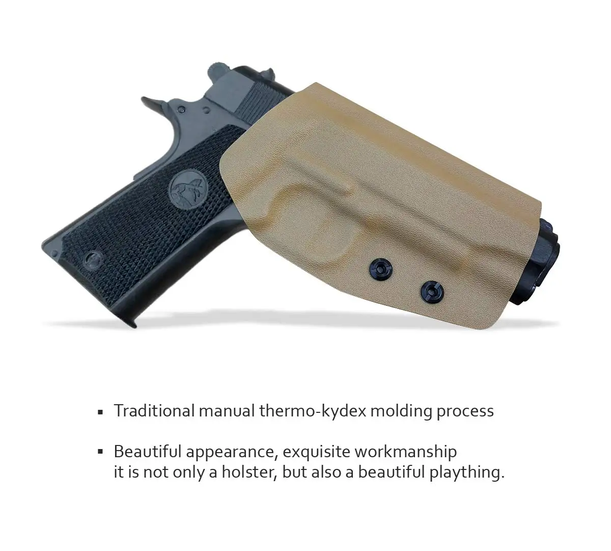 Pole. craft 1911 coldre owb kydex coldre se encaixa: colt comandante 1911 .45 / 9mm / 4.25 "/4.5"/pt1911 coldre de arma