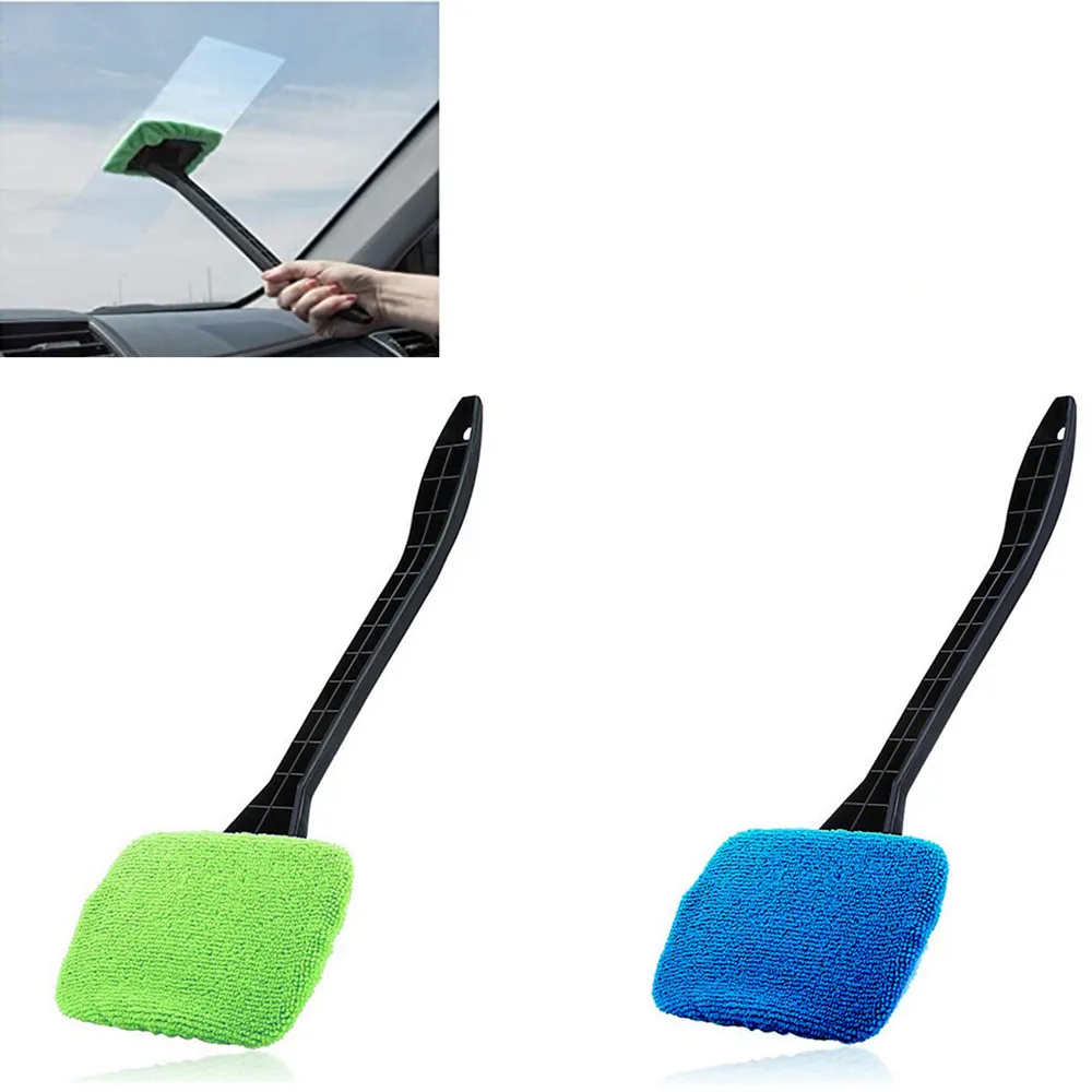 New Car Mop Cleaning Windows Windshield Fog Cleaning Tool Brush Washing Rag Wipe Duster Home Office Auto Windows Glass Cloth