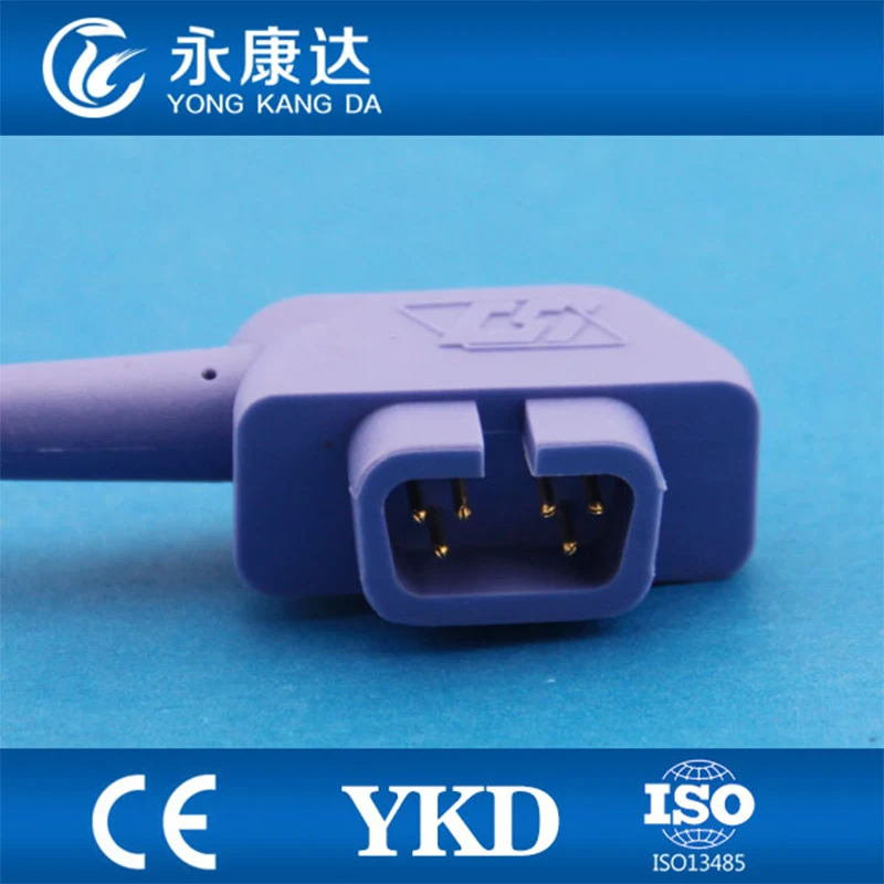 Compatible With CI Neonatal Strap Spo2 Probe 503DX 6-Pin Elbow 3 Meters