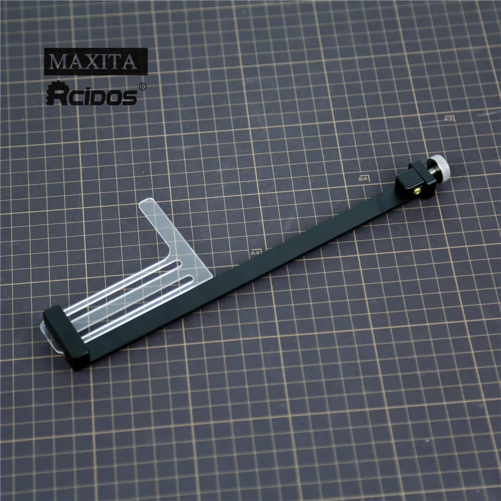 MAXITA EC17MINI Stamping Table Position Ruler  Fixture fit to EC-27 RCIDOS Stamping Machine only,1pcs price