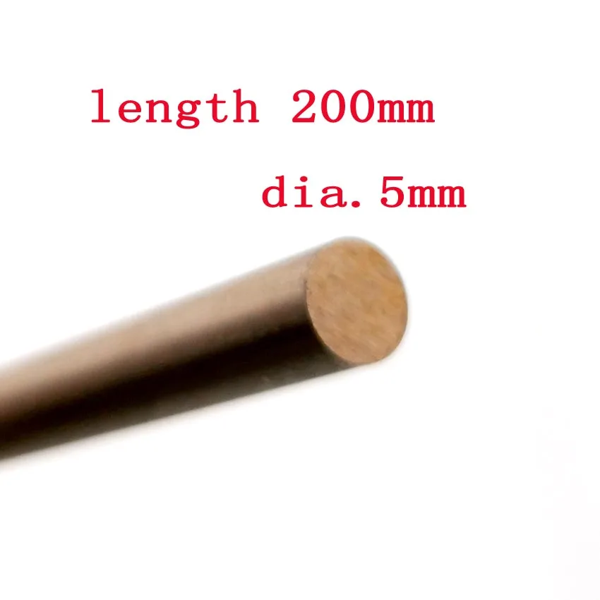 W70Cu30 Tungsten Copper Rod Electrode Copper Bar Put Electric Rod W70 Tungsten Copper Alloy Good Electric Spark Length 200mm