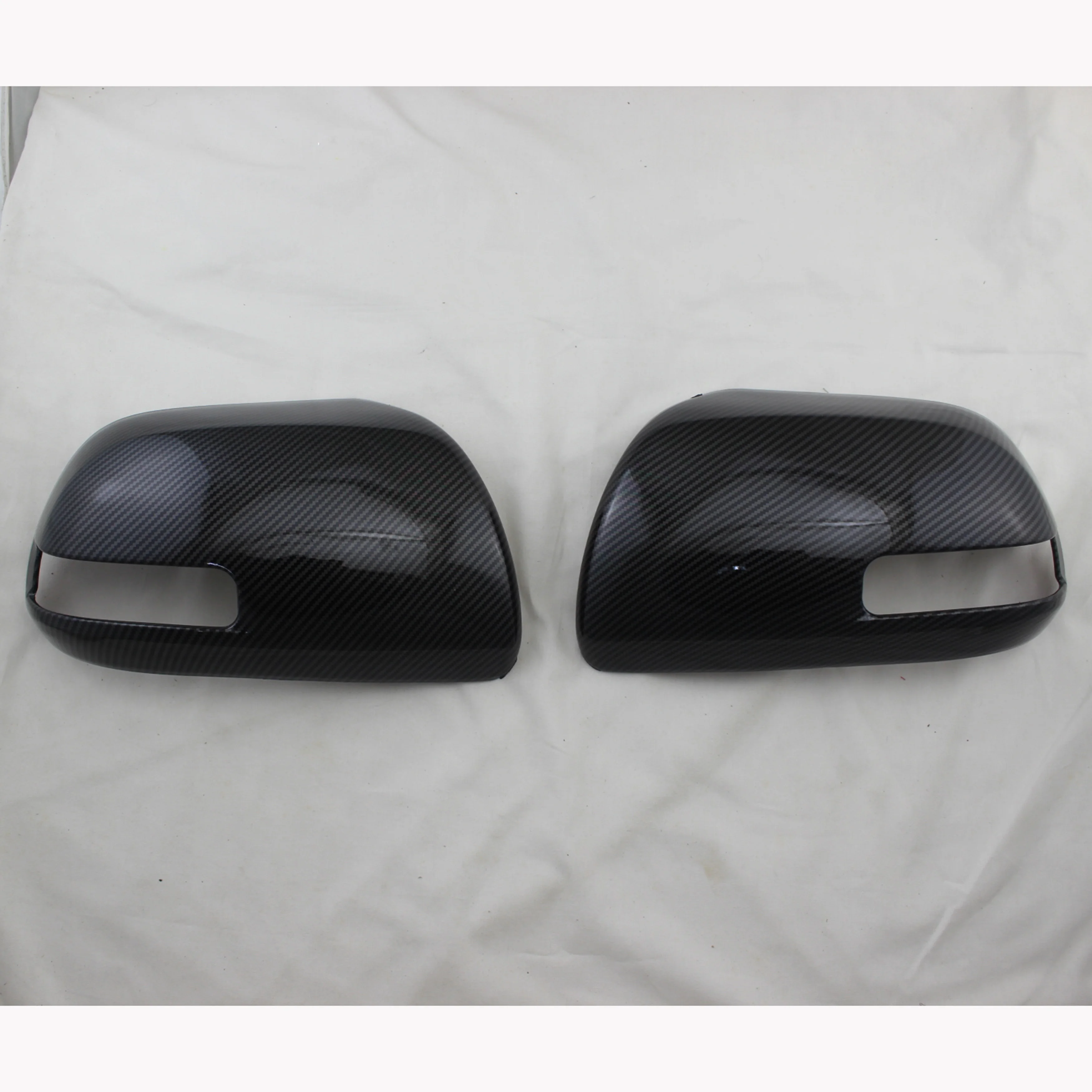 For Toyota Voxy Vigo Fortuner Alphard Noah Vellfire  Estima Vanguard ACR50 2pcs  Carbon fiber Door Mirror cover