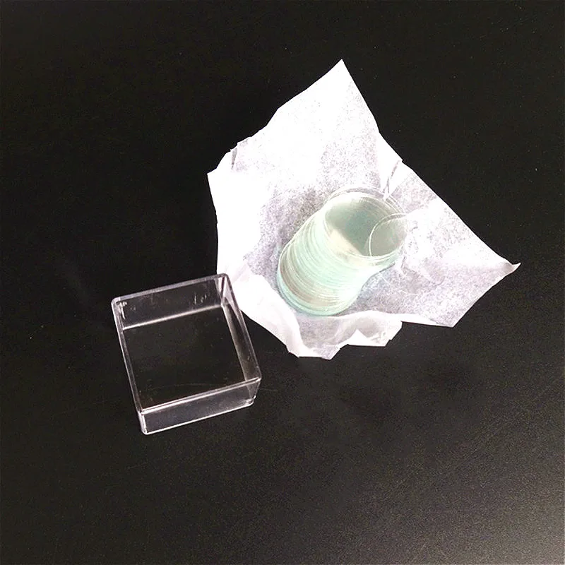 Imagem -03 - Microscópio de Círculo Lamela Descartável Vidro de Tampa Redonda para Crescimento Óculos mm mm 10 mm 12 mm 14 mm 16 mm 18 mm 24 mm 100 Pcs