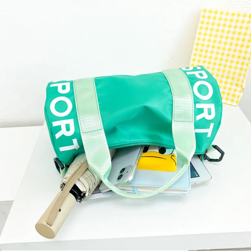 Children's Gym Sports Bag Large Nylon Fitness Items Travel Accessory Training Weekender Athletics Shoulder Bolsas Big Handbag