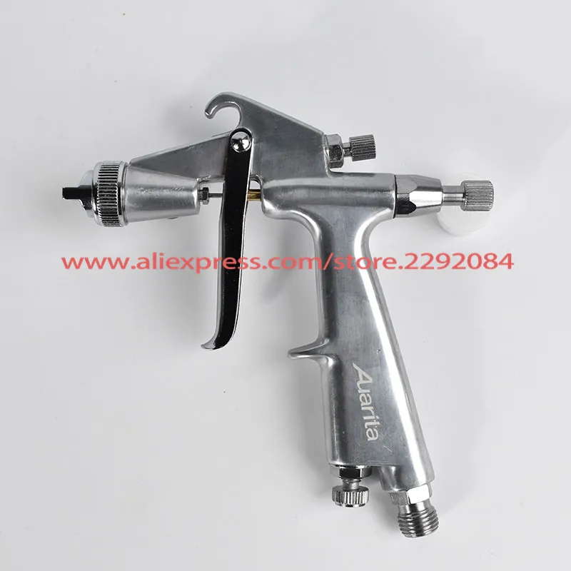 Auarita F-3 HVLP Air Spray Gun Car Finish Painting 1.0mm Nozzle 125cc Cup Gravity Automotive Finishing Coat Surface Paint