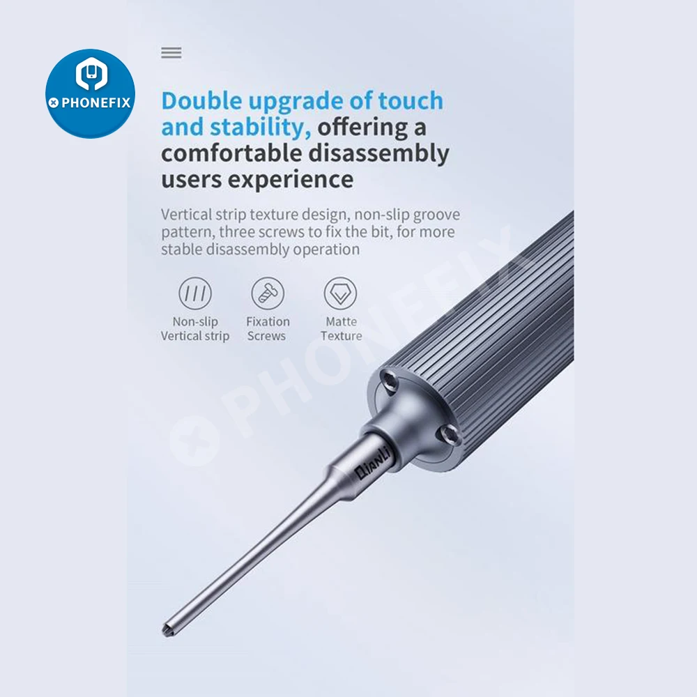 QIANLI 3D Cực Cảm Thấy Tua Vít Philips Lồi Chéo Cho Iphone Samsung Sửa Chữa Điện Thoại Di Động Tháo Lắp Vít Dụng Cụ Cầm Tay