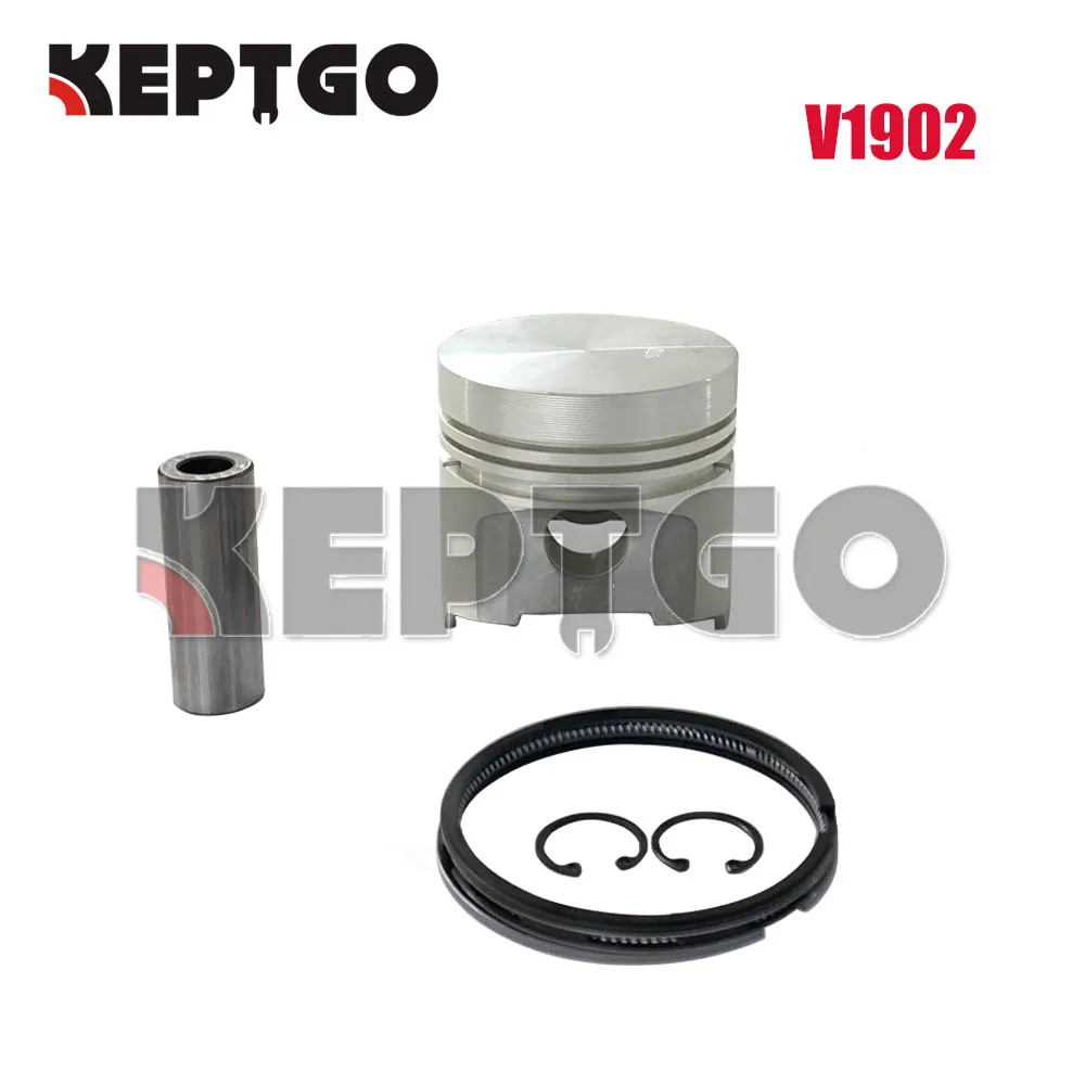 NEW V1902 Overhaul Rebuild Kit For Kubota engine KX101 excavator piston gasket set