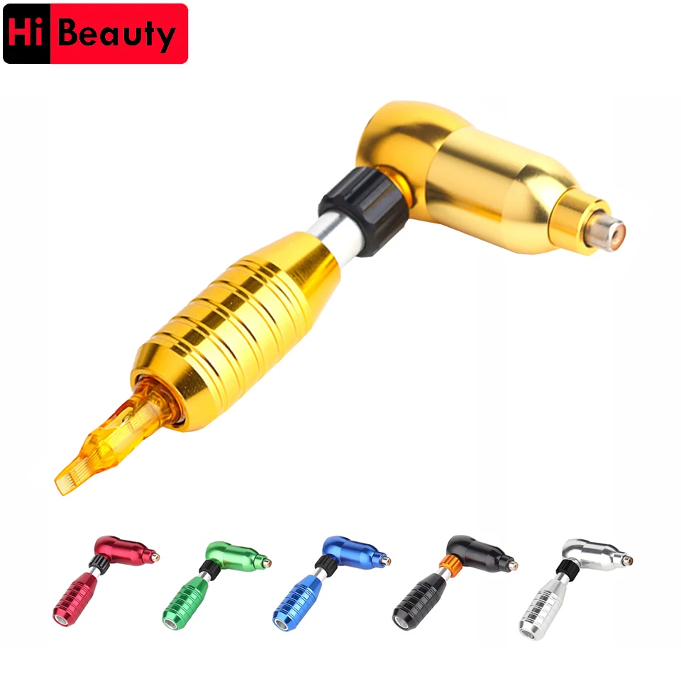 1 Set Aluminum Alloy Tattoo Motor RCA Audio Interface Makeup Machine Lightweight Rocket Tattoo Pen Machine For Tattoo Arts