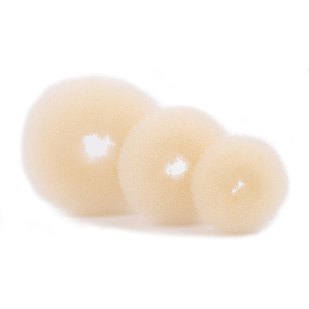 1PC Magic Donut Shaper Hair Ring Elegant Women Girl Hair Bun Maker Hair Ring Hair Rollers Beauty Styling Hair Accessories Tools