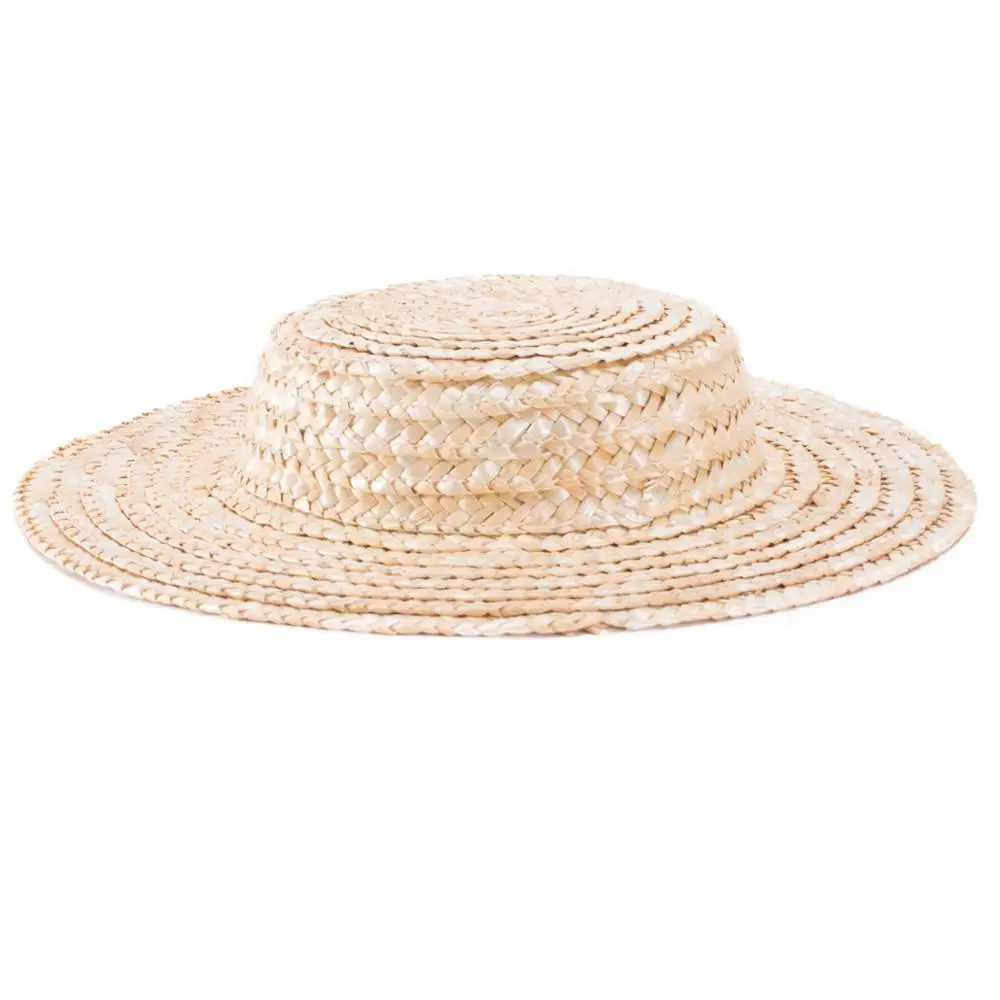 10pcs Mini Top Maize Straw Hats Craft Making Fascinator Millinery Supplies Summer Sun Custom Hats A224